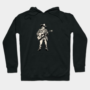 Dwight Yoakam Playing Guitar Hoodie